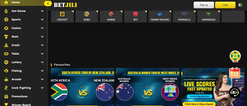 Betjili cricket betting